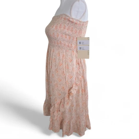 Doe & Rae Strapless Geometric Print Dress - Picture 2 of 6